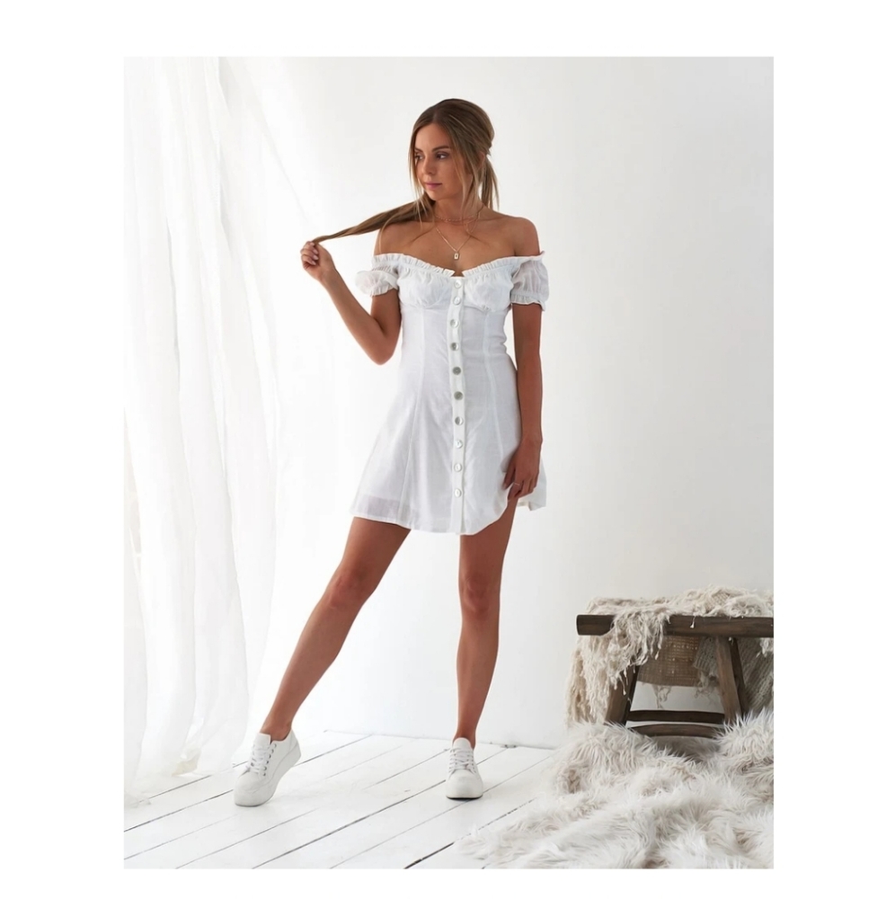 BTBC Maria linen dress